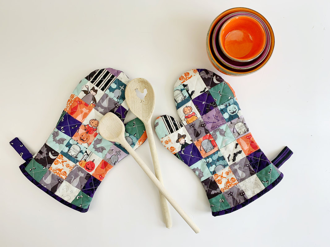 Quilted Oven Mitt Free Sewing Pattern
