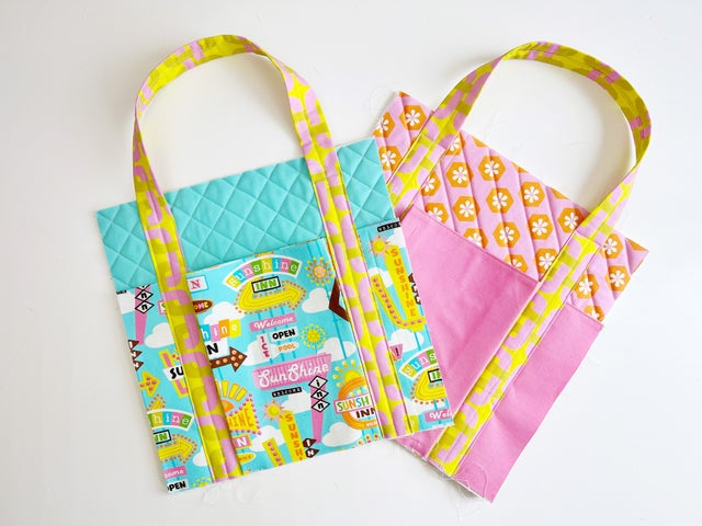 Shopping bag pattern, picnic bag pattern, Bag pattern, quilted bag ...
